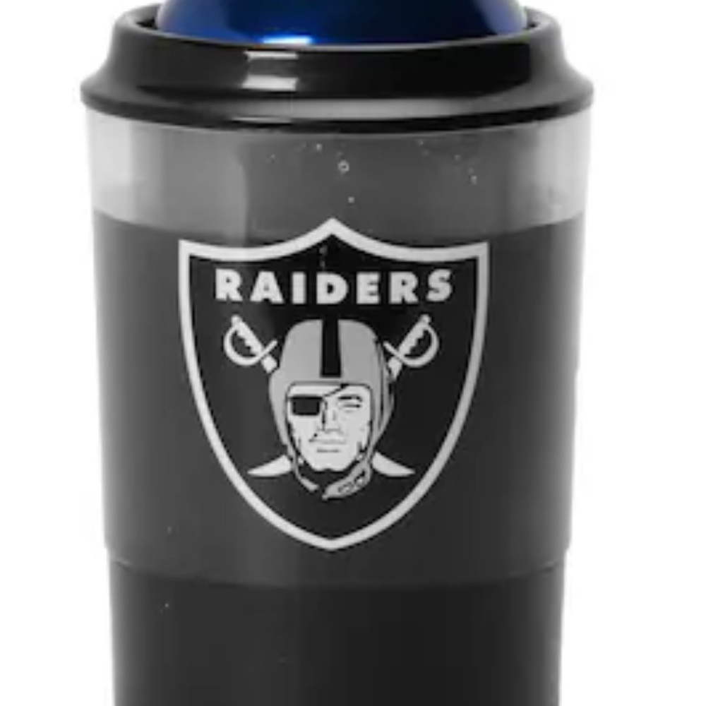 Las Vegas Raiders liquid infused frozen 12 ounce can cooler